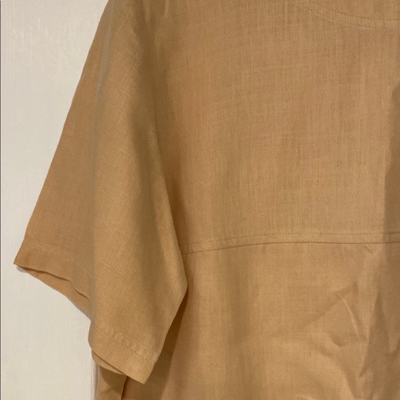 David Dart Collection Yellow Short Sleeve Top - Picture 8 of 12